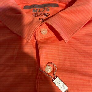 Golf 3 button down collared Greg Norman shirt.  Size Medium with Tags. NEW